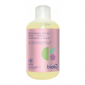 Biolu - Gel ecologic pentru igiena intima cu eucalipt si nalba, 250ml 